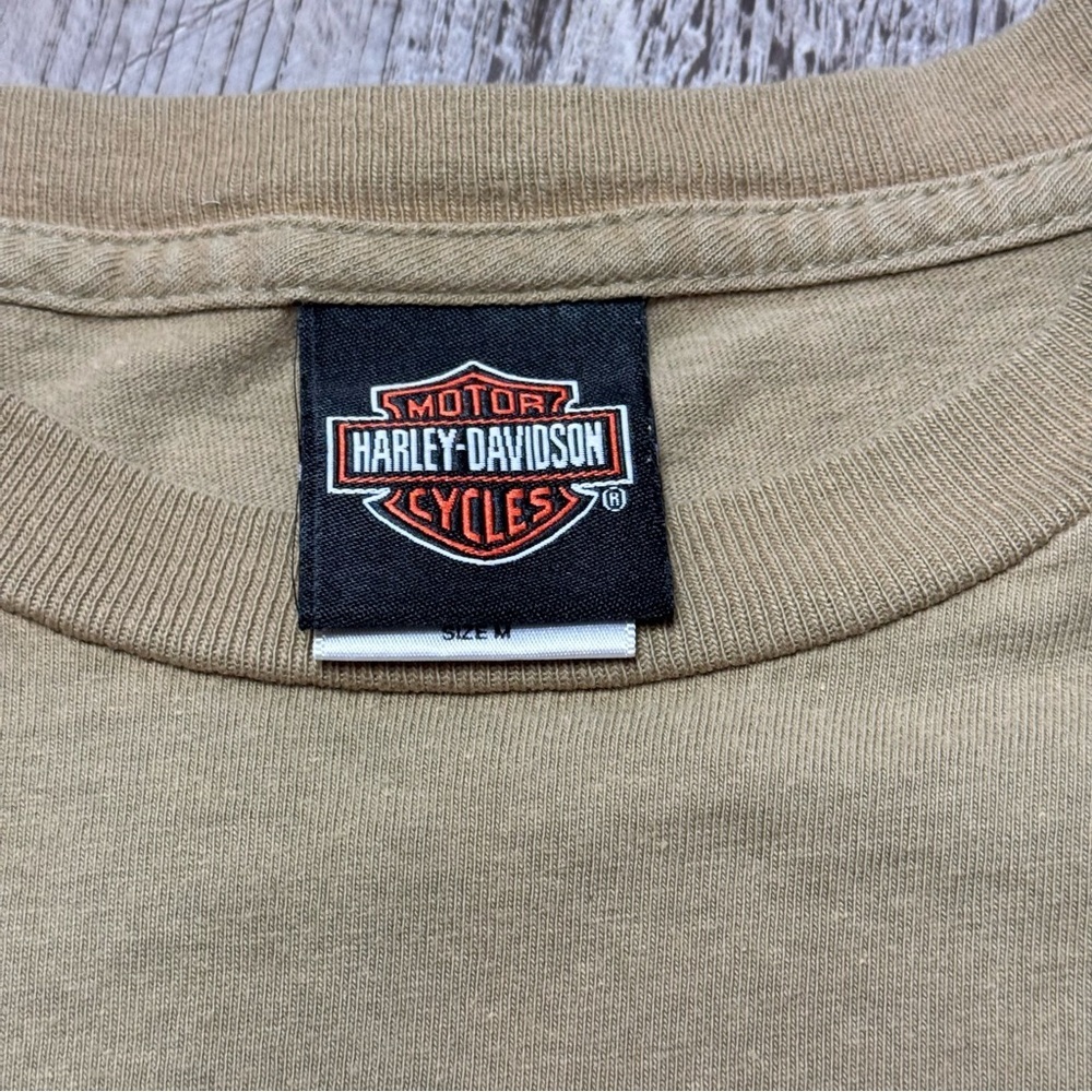 Harley-Davidson Kentucky Olive Graphic T-Shirt y2k Men’s M - Picture 5 of 6